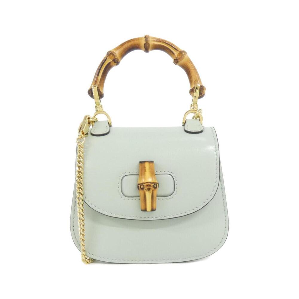 GUCCI Authentic Green Bamboo Bag